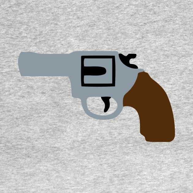 Magnum Gun (Handgun) Emoticon by AnotherOne